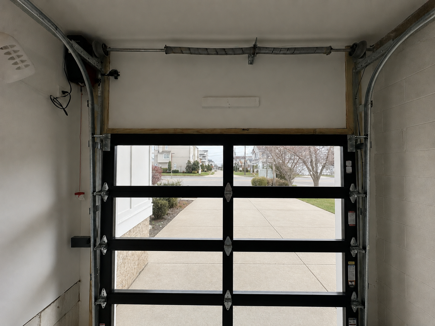 High Lift Garage Door Tracks